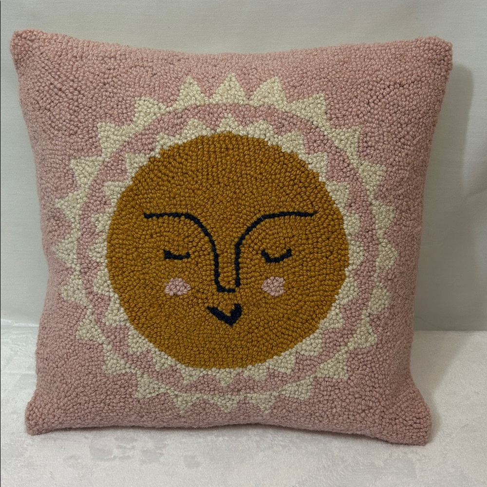 Sun Wool Decor Pillow - Picture 4 of 4